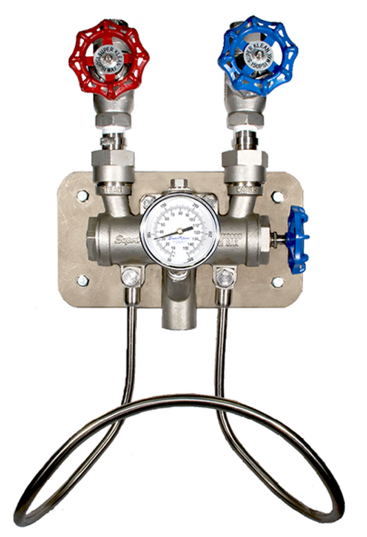 SuperKlean 8000GM-S-T Stainless Steel Water Mixing Unit